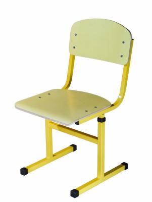 Стілець Т-подібний АНШАР ГРУП (190292 HPL),рост.гр.№4-6. Зміцнена квадр. труба,хім. стійке HPL-покриття, регул. глибини та висоти. Габарити: 380х448х736-816 мм.